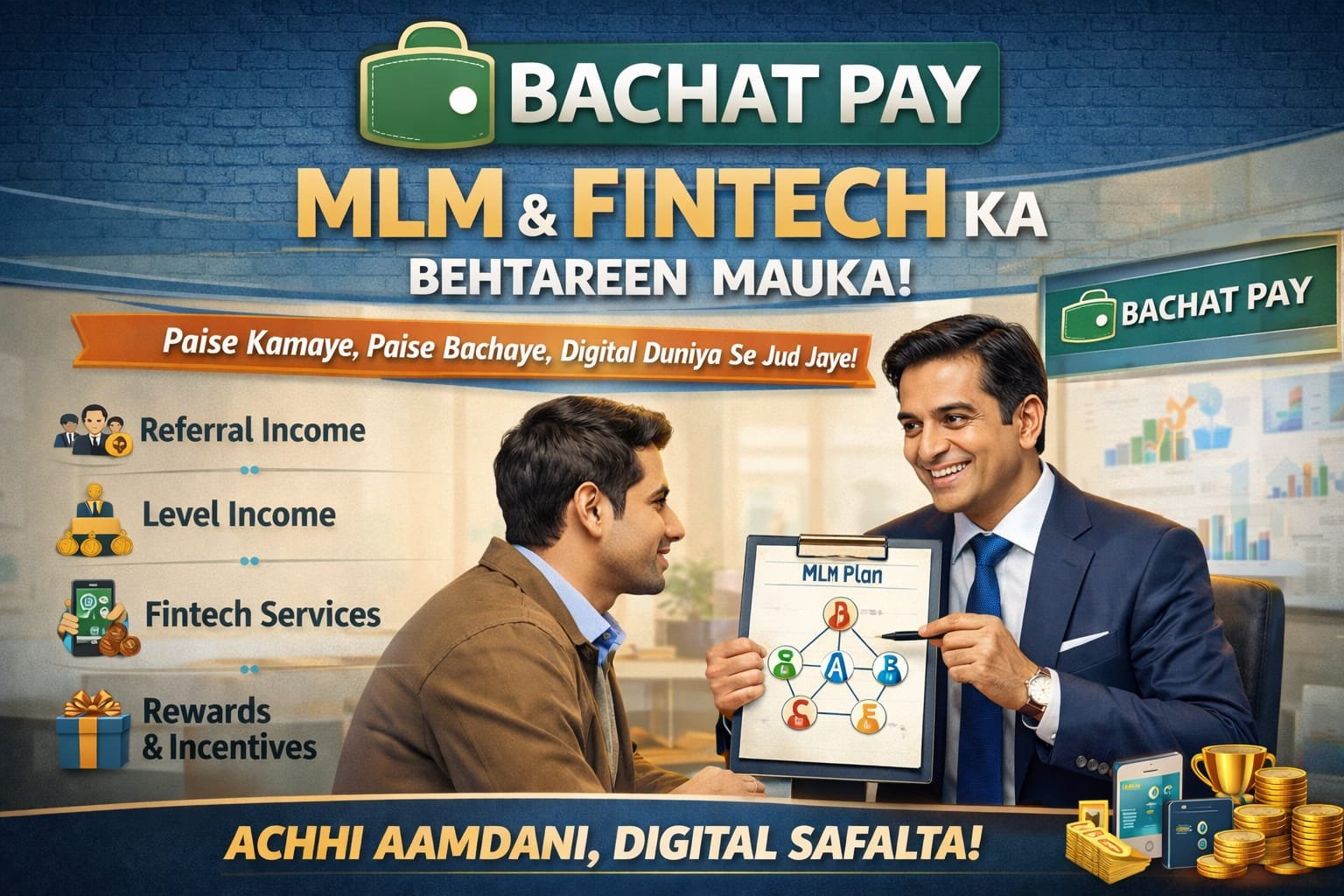 BachatPay Fintech MLM Opportunity